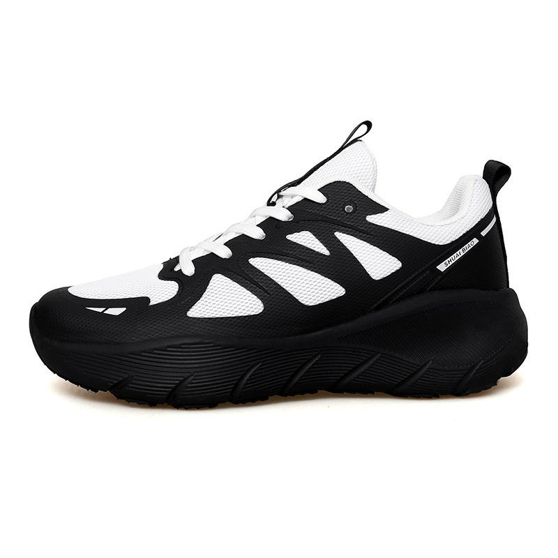Sneakers high elastic shock absorber running jumping exercise couple casual shoes trendy shoes