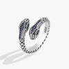 925 Sterling Silver Trend Arched Wide Ring For Female Geometry Punk Design Jewelry Asymmetric Gift Dropshipping