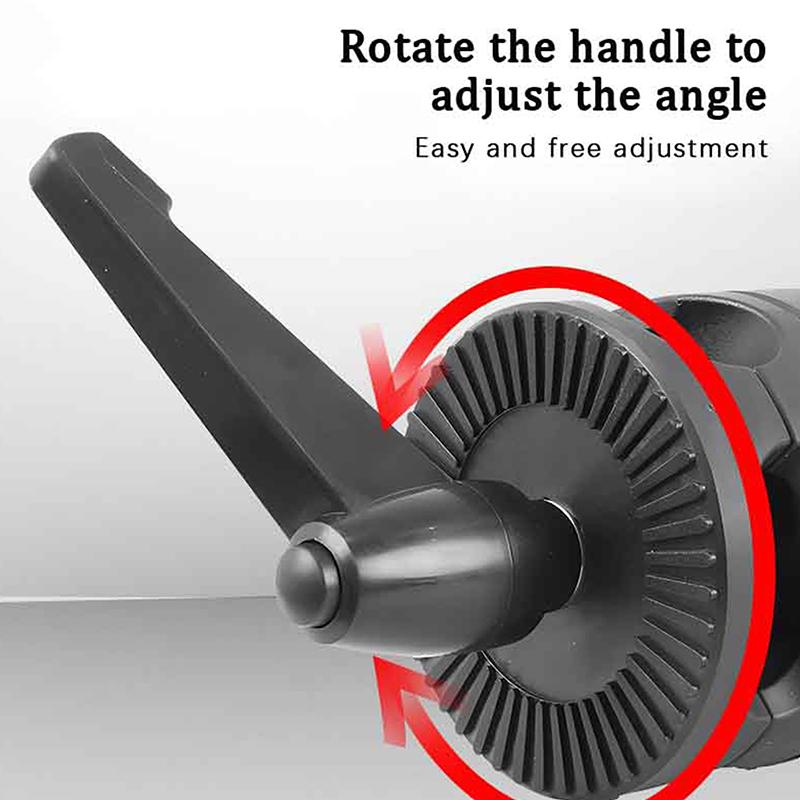 Suporte Giratório de Cabeça Simples/Dupla para Estúdio Fotográfico Boom Braço Refletor Suporte Cabeça de Grip Ângulo Grampo Polo de Fotografia