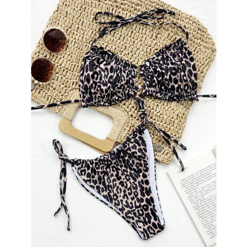 One Piece Swimsuit Sexy Swimsuit Solid Color Low Waist Bikini