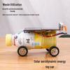 DIY Eco-Friendly Solar-Powered Aerodynamic Toy Car for Kids