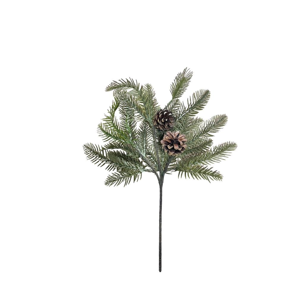 Green plants Christmas pine needles pine cones bouquet home Nordic style ornament living room flower arrangement pine branches decoration artificial