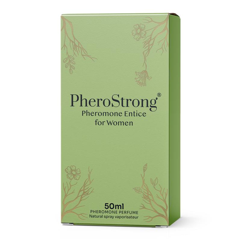 Pherostrong Entice Women's Perfume with Pheromones White Lotus Aphrodisiac 50ml