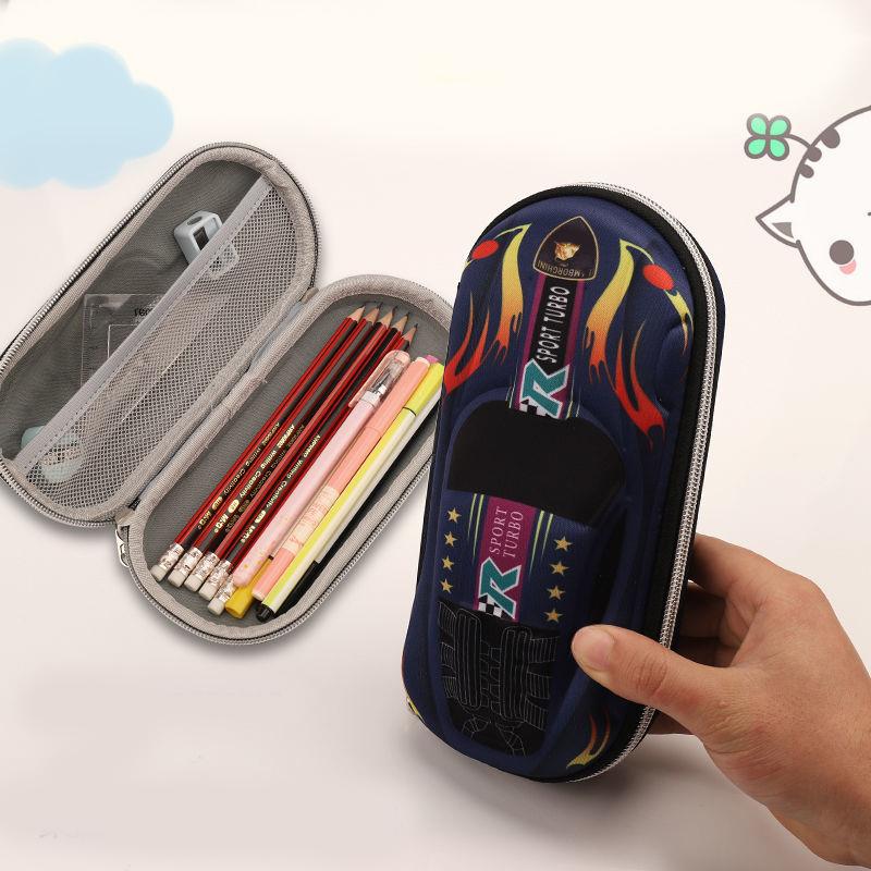 Öğrenci 3D Araba Modeli Kalem Kutusu Çocuk Kırtasiye Malzemeleri