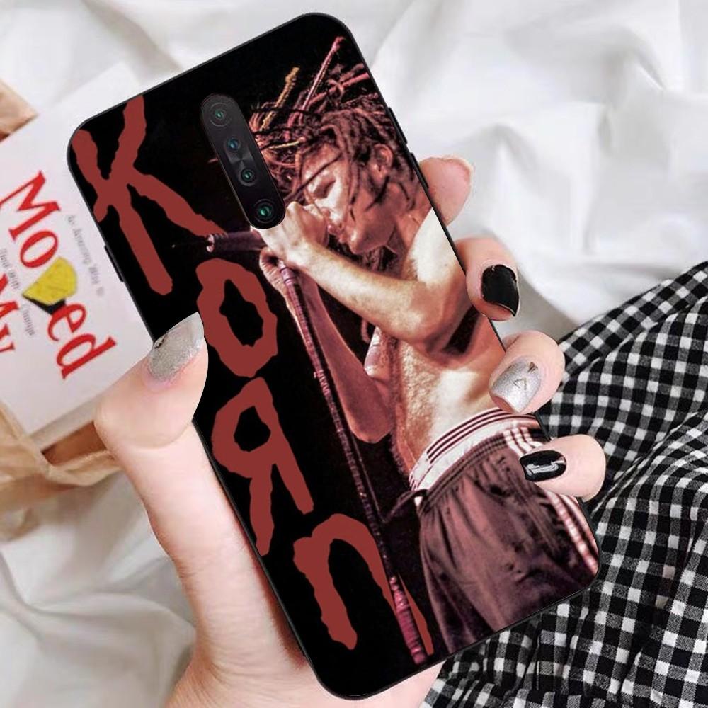 K-korn Music Hot Band Phone Case For Redmi 5 6 7 8 9 10 Plus Pro 6 7 8 9 A GO K20 K30 K40 Pro Plus F3 Fundas