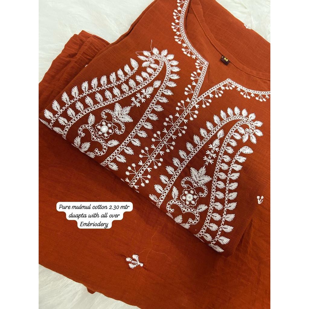 Women Designer Ready To Wear Kurta Pant Dupatta Set Party Wear Top Tunic Kurti VF-20187