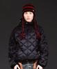 THEVINYLHOUSE Ear Flap Stripe Beanie Red