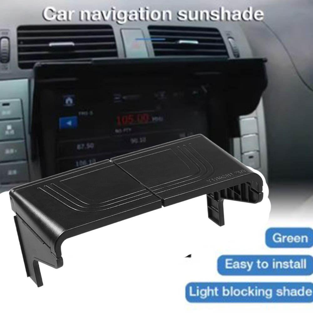 

Blocker Car GPS Navigation Sun Shade Anti- reflection Anti-Glare Visor Car Interior Accessories чёрный