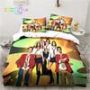 Set Biancheria da Letto Rbd Singolo Twin Full Queen King Size Set Letto Adulto Bambino Camera da Letto Stampa 3D Biancheria da Letto Regalo per Amante della Musica