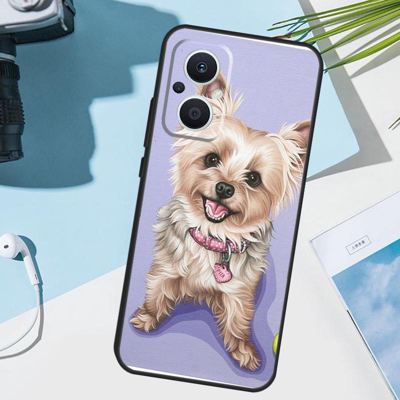 Yorkshire Terrier Dog Cover For OPPO Reno 14 Pro 10 11 12 13 14F 13F 12F 11F 7 8 Lite OPPO Find X9 X6 X5 X8 Pro Case