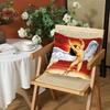 Band LLed Zeppelin Cushion Cover Silky Short Plush Invisible Zipper Dustproof Sofa Pillow Case for Home Decor