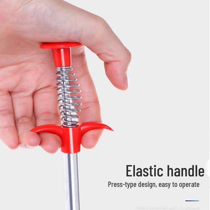 Toilet Unblocker - Four-Claw Pipe Cleaner & Household Sewer Tool