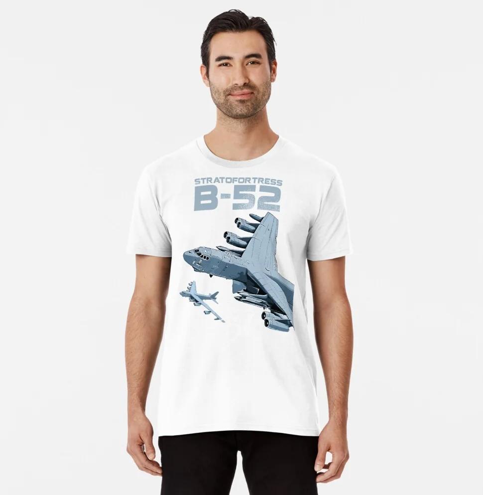 US Air Force B52 Stratofortress Heavy Bomber T Shirt New 100 Cotton Short Sleeve ONeck Casual Mens Tshirts Size S3XL