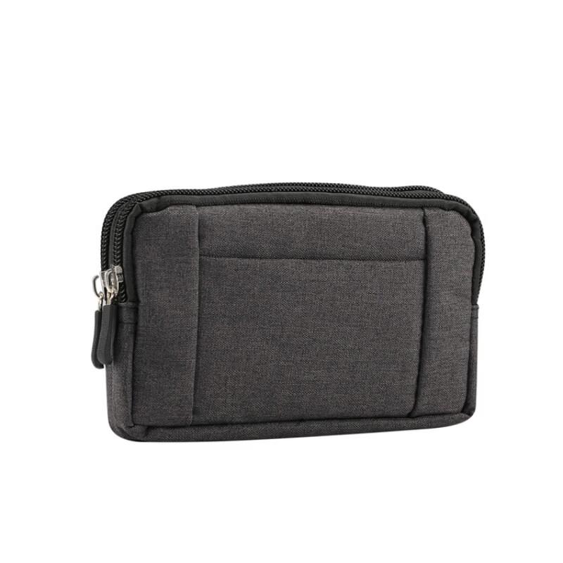 

MiLing Oxford Double-Layer Phone Belt Pouch Wallet