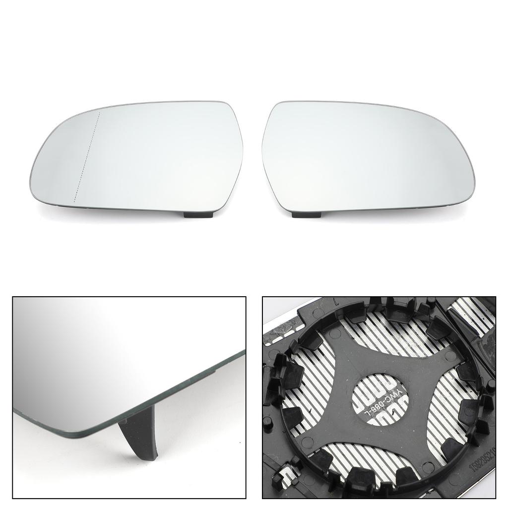 Außenspiegel Weißglas Beheizt Paar 8K0857535/6F Passend für A4 B9 13-16