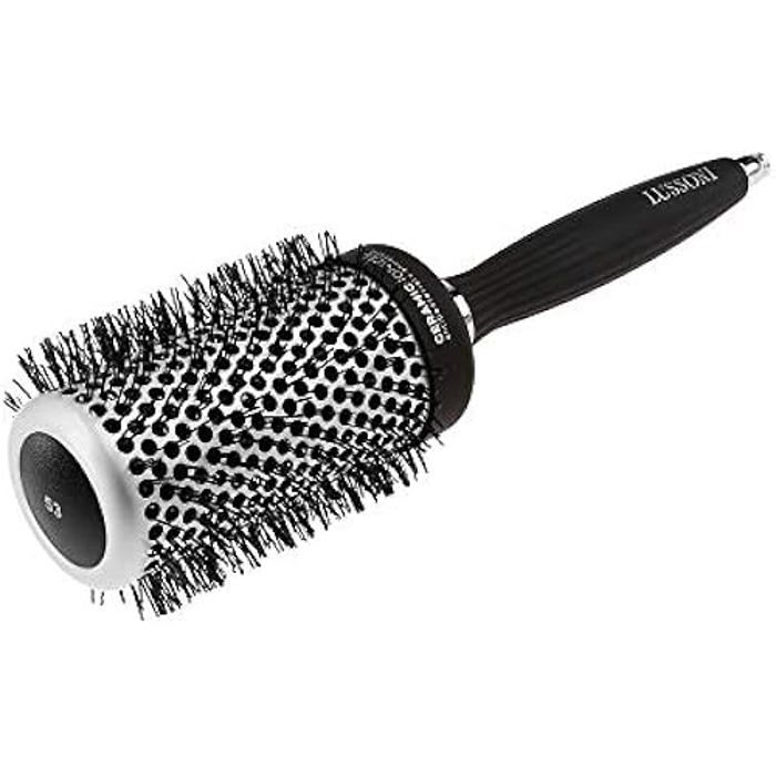 Brosse à coiffer - LUSSONI - Hot Volume - Céramique - Ø 53 mm - Coiffage professionnel