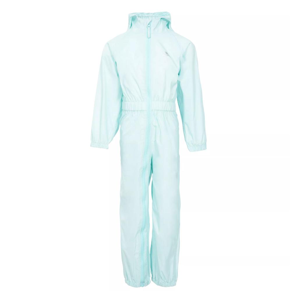 Trespass Childrens/Kids Button Rain Suit