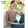 Women's Round Neck Long Sleeve Casual T-Shirt