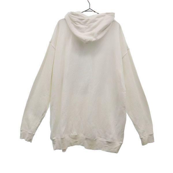 MILKBOY Print Long Sleeve Sweatshirts White System Pullover Sweatshirt Men's Used