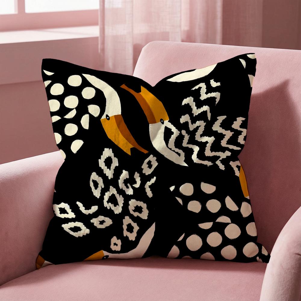 

Art abstract illustration Cushion Cover Multi-Scene Pillow Cover for Home & Car - Reversible, Soft & Durable for Daily Use 30cmx30cm