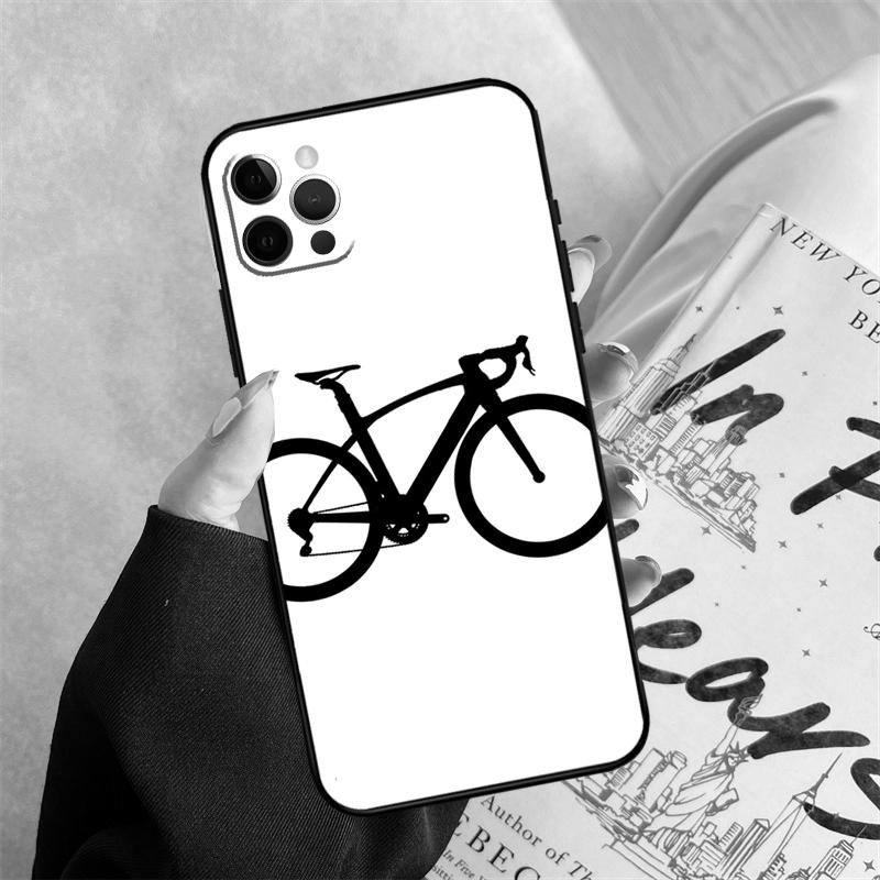 Love Cycling Road Bike Phone Case For iPhone 16 Pro Max 11 12 13 Mini 14 15 Pro Max XR 15 16 Plus 16e Cover Coque