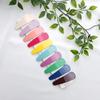 Triángulo, Cuadrado, Brillante, Mate, De Colores, Para Bebés Muy Grandes, Niños, Bebés Pasadores, Pinzas de Presión, Juego de 10 Piezas
