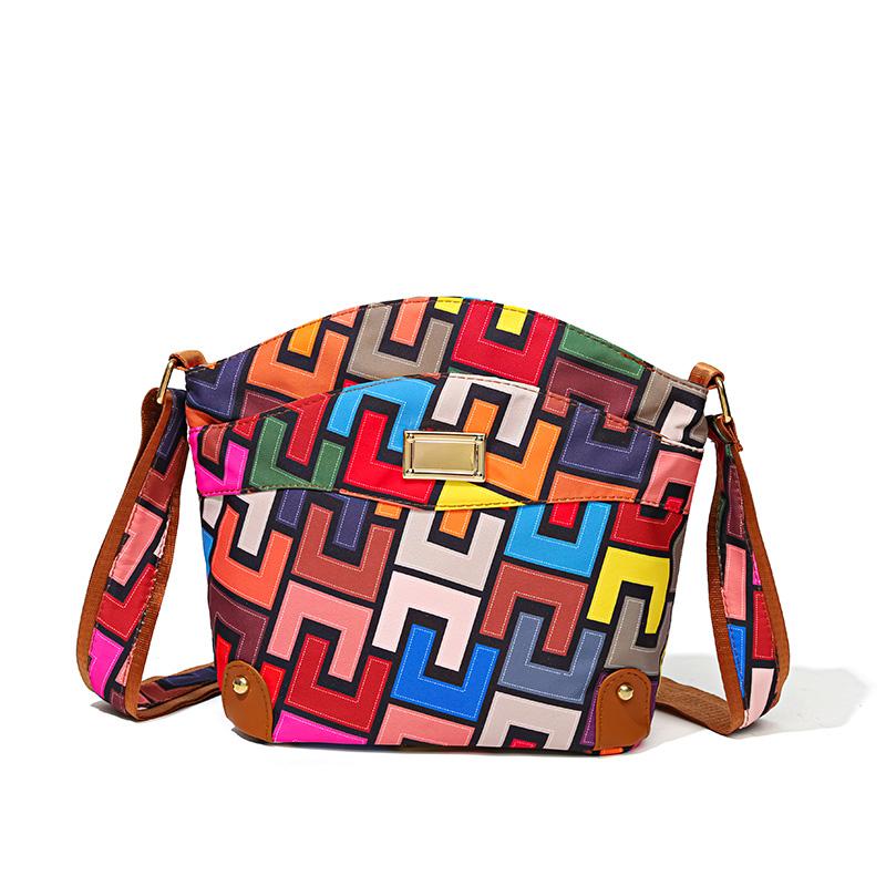 

Радужная сумка, женская сумка через плечо, сумка для матери среднего возраста, сумка в форме ракушки