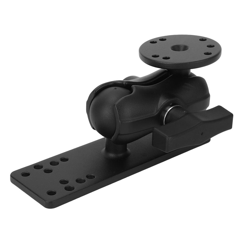 Fish Finder Mount 8.7cm Short Arm Aluminum Alloy Universal 1.5 Inch Ball Mount Fish Finder Bracket