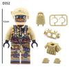 Military Ghost Special Police Doll Suit Vest Backpack Belt Assembly Accessories Building Block