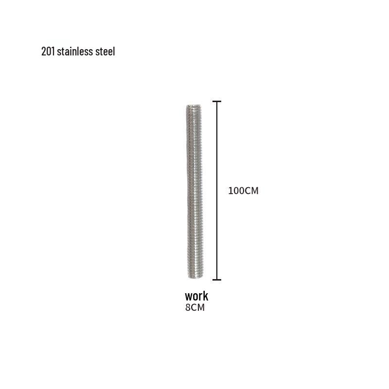 304 Stainless Steel M8/M10 Threaded Rod Bolt Stud