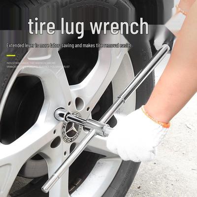 Car Tire Wrench Set - Labor-Saving Cross Socket Tool for Easy Tire Change