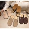 2025 Retro Suede Clogs for Women Clogs Soft Footbed Mules Slipper Comfort Potato Shoes with Arch Support Beach Sandal irl