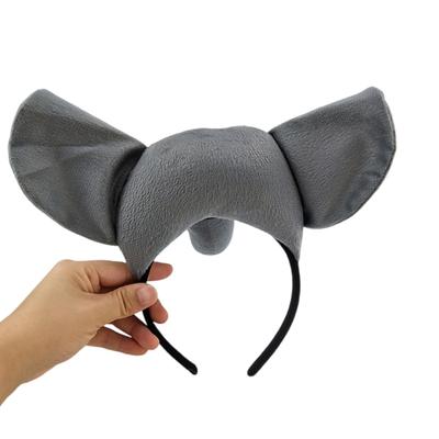 Girl Cartoon Headbands Festive Elephant Headwear Hairbands Fun Headwear