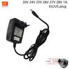 27V 0.5A 500mA / 27V 1A 1000mA 5.5*2.5mm Universal AC DC Power Supply Adapter Wall Charger