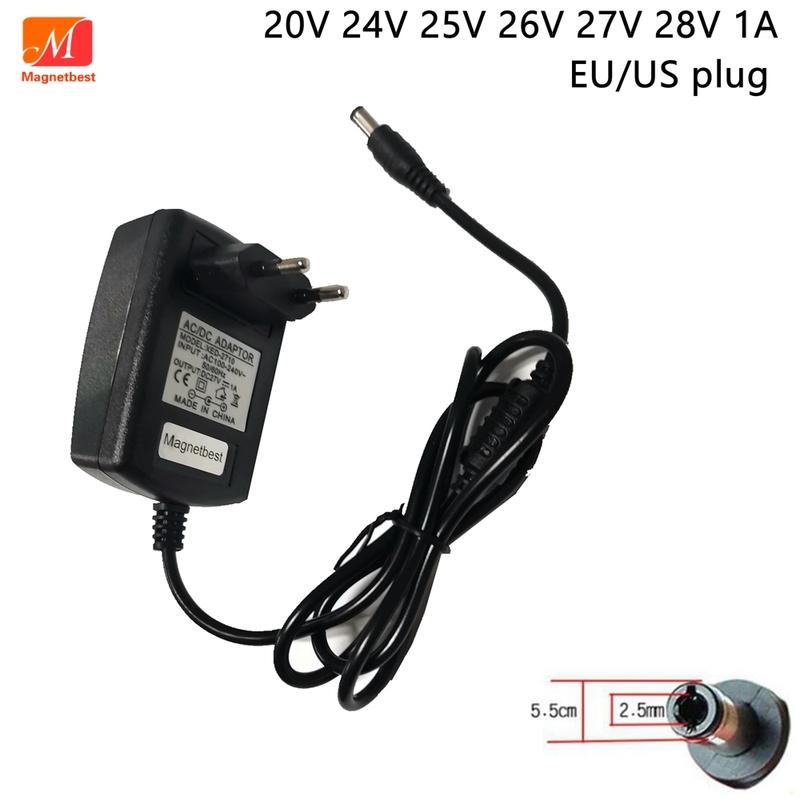 27V 0.5A 500mA / 27V 1A 1000mA 5.5*2.5mm Universal AC DC Power Supply Adapter Wall Charger