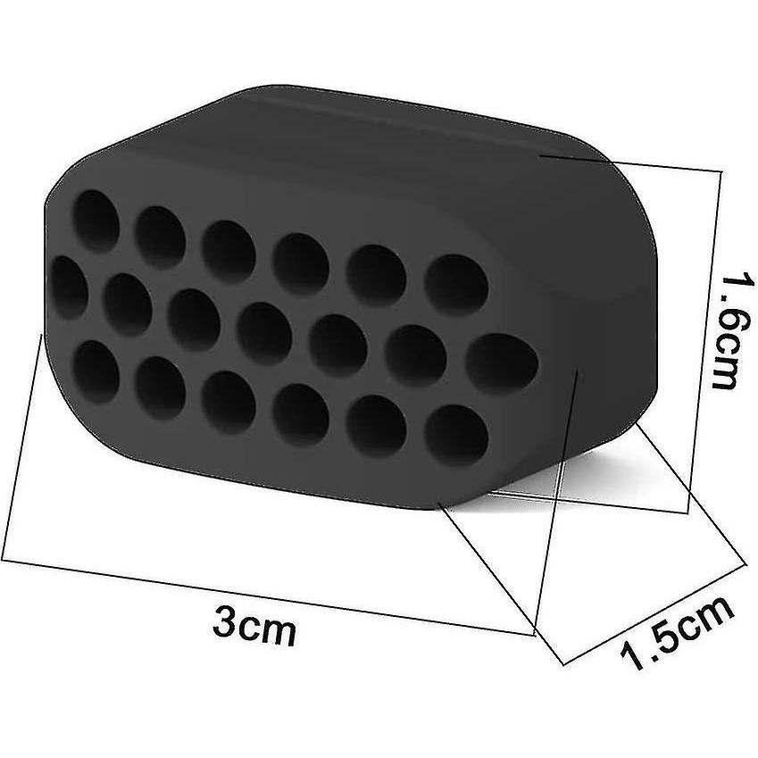 6pcs Jaw Exerciser, Jawline Exerciser, Neck Face Masticating Tool To Strengthen And Tighten Jaw Line Tw