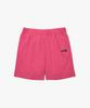 Comfy Part-Length Woven Shorts Pink
