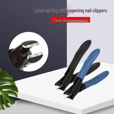 Stainless Steel Large Anti-Splash Slant-Edge Nail Clipper