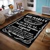 Bob Marley Reggae Tribute Design Non-slip Rug Suitable for Living Room and Bedroom Sofas