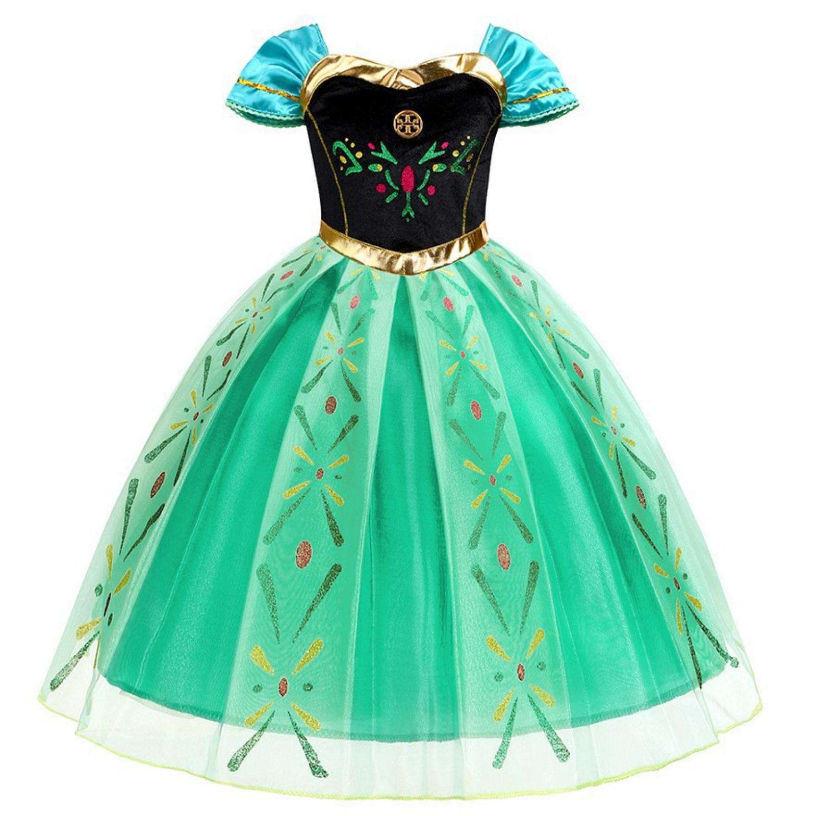 Bērnu princeses kostīma kleita Halloweena un