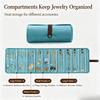 Roll‑Up Jewelry Storage Bag Portable Travel Jewellery Organizer Pouch For Necklace Earring Bracelet