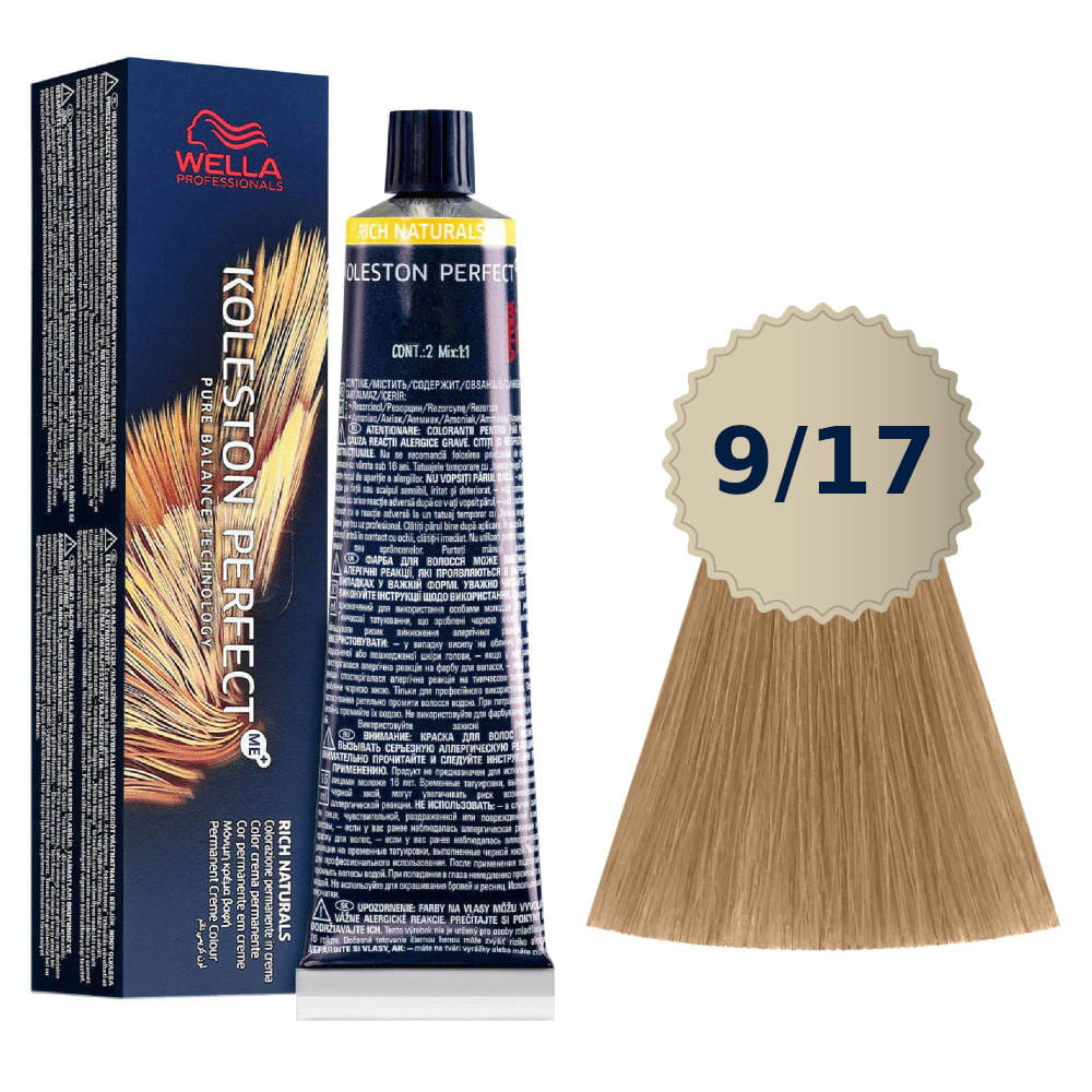 Wella Koleston Me + 9/17 Paint 60Ml