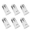 DiCUNO E26 To E26 Extension Socket Adapter, Extends Base by Approximately 3cm, Heat Resistant, Set of 6