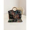 Used Pure Silk Obi Remake Handmade Tote Bag 1402