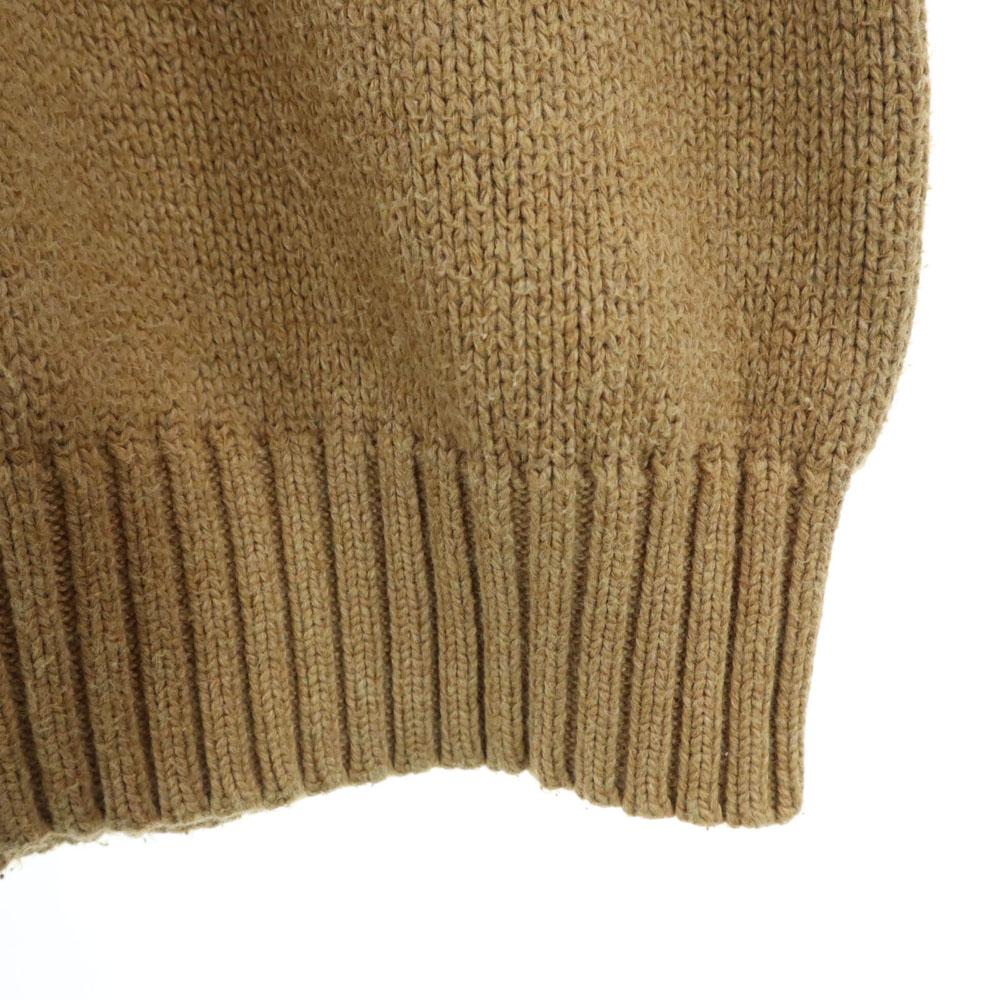 Polo by Ralph Lauren 90s Old Long sleeve sweater Brown knit Men's Used