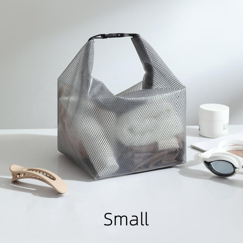 

1 piece EVA swimming bag with black handle - lightweight and portable travel and fitness grooming bag, suitable for swimsuits, c