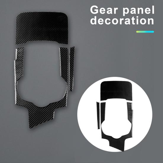 

3 шт., накладки на панель переключения передач с правым приводом для Alfa Romeo-Giulia 17-19