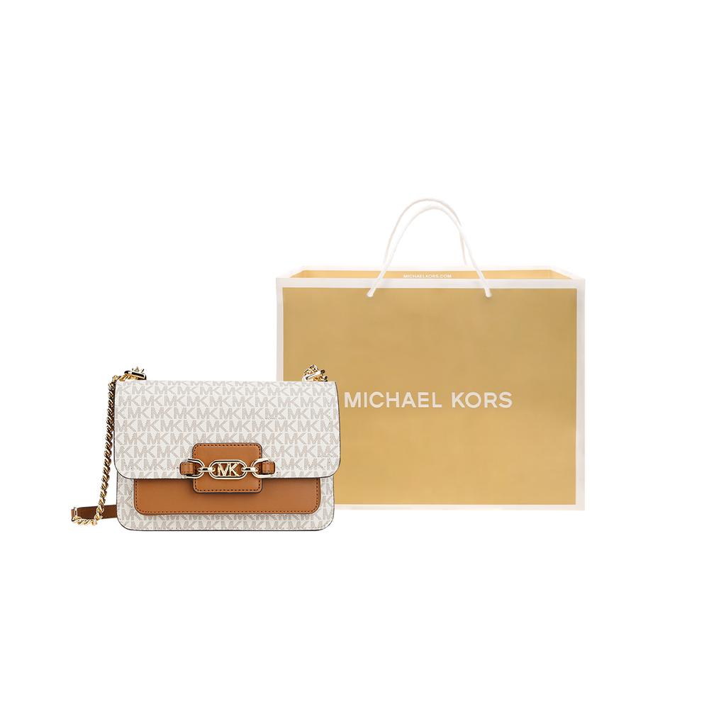 Michael Kors Monogramm Kette Pendeln Praktisch Metallschnalle Klappe Umschlag Umhängetasche Groß Damen Umhängetasche 30S2G7HL3B-149
