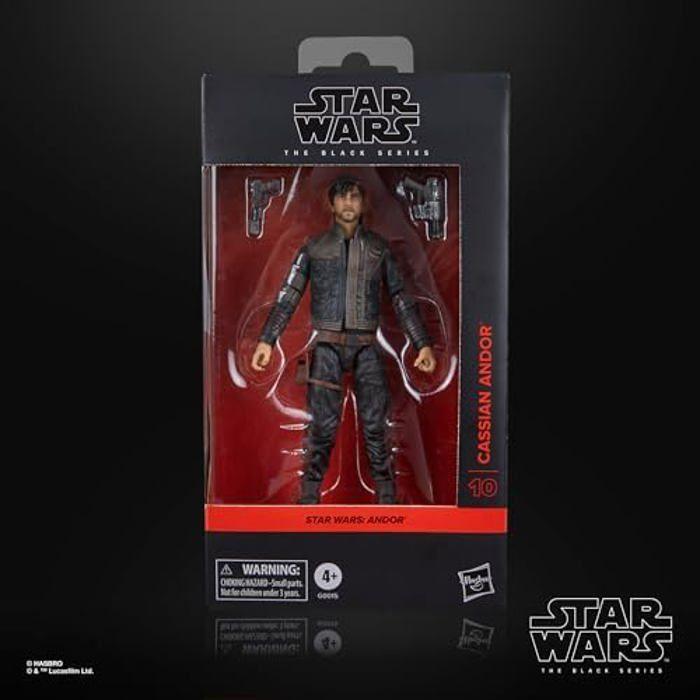 Figurine De Collection - STAR WARS - Cassian Andor - 15 Cm - 2 Blasters - Design Premium