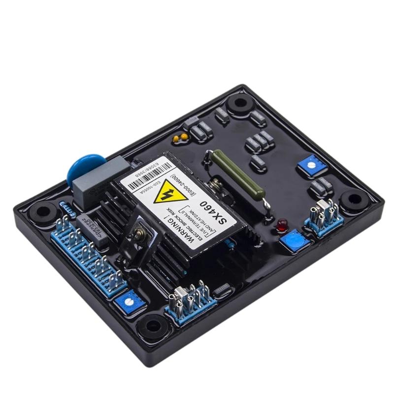 1Pcs SX460 AVR Generator Automatic Voltage Regulator Anti-interference Voltage Stabilizer Board for Marine Generator